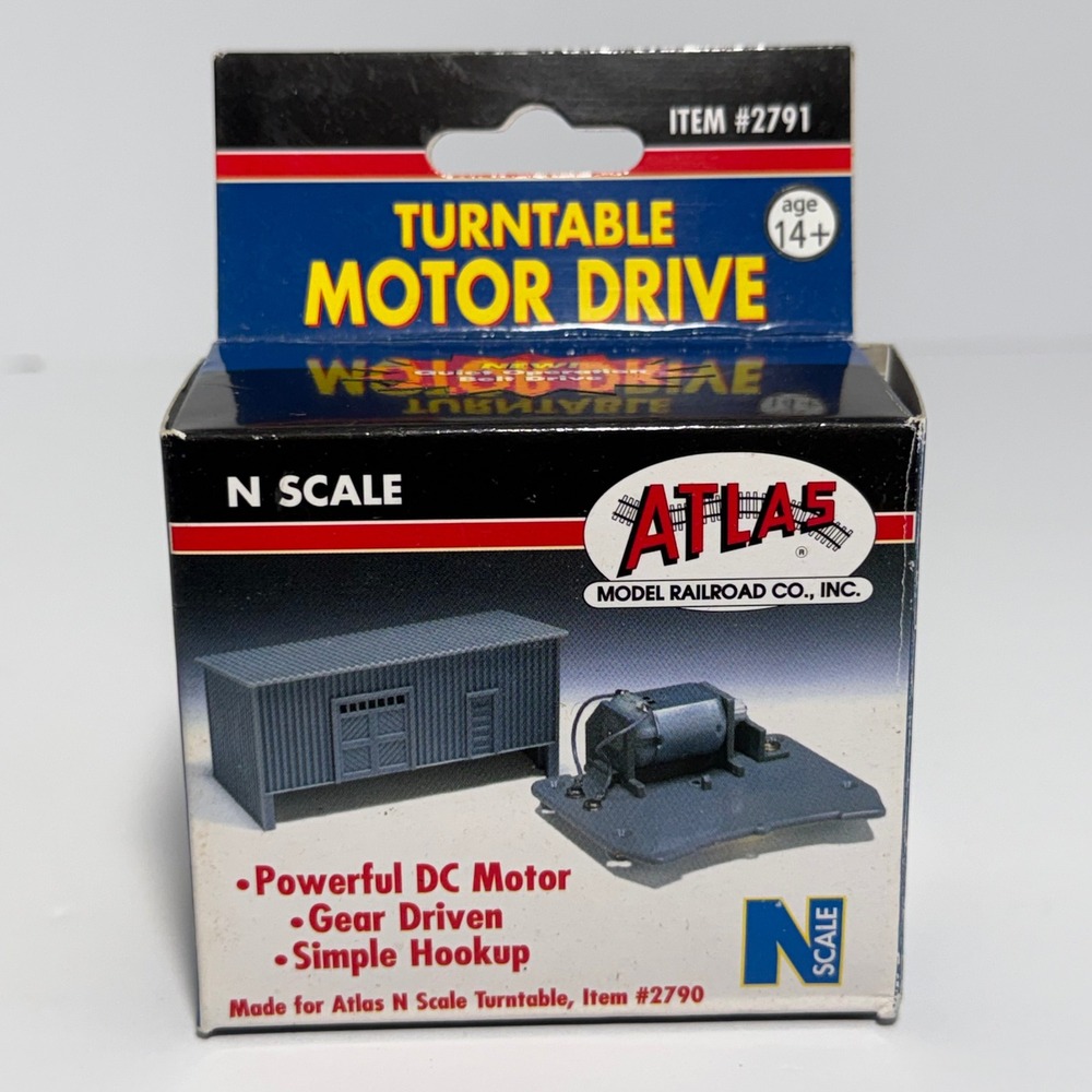 Atlas N Scale Turntable Motor Drive Item 2791 Model Railroad DC Motor